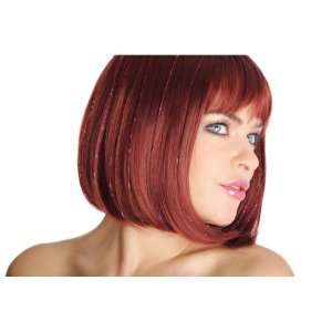 Bella Via Hair Glitz 24 3D Tinsel Strands Red, Orange, Gold, Copper 
