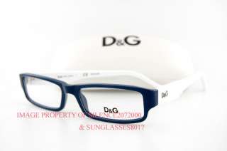 New D&G Eyeglasses Frames DD 1168 978 BLUE/WHITE SZ 51  