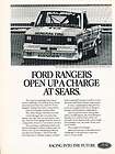 1989 Ford Ranger Saleen Truck Vintage Advertisement Ad