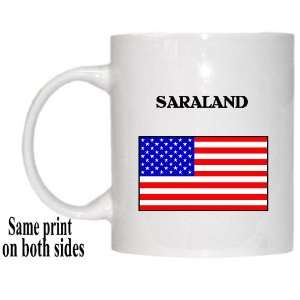  US Flag   Saraland, Alabama (AL) Mug 