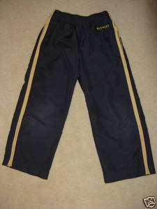 Boys OLD NAVY Black W/Yellow Stripe Nylon Pants, 6 GUC  