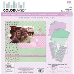   Color Oasis Personalities Flirty Page Kit Arts, Crafts & Sewing