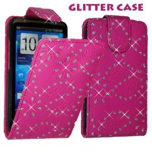 Cellularvilla (Trademark) Case for HTC Inspire 4g At&t Pink Glitter 