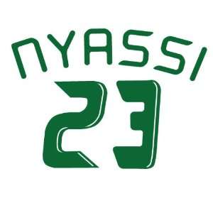  Sounders Sanna Nyassi 23 Decal Sticker