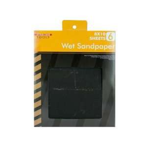  6 Pk Wet Sandpaper