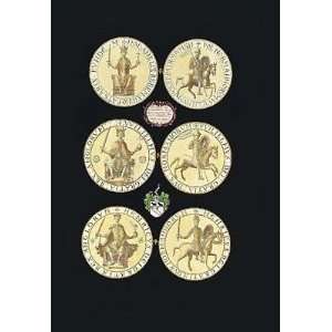  English Royal Seals By Framcis Sandford Highest Quality 