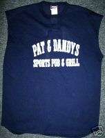 PAT & DANDYS Toledo OHIO baseball jersey XL sleeveless  