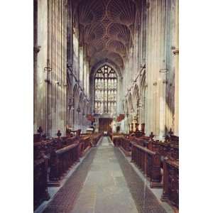   Greetings Card English Church Somerset Bath Abbey SM53