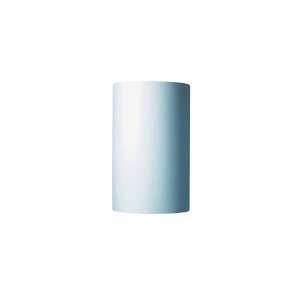  Top and Bottom Large Cylinder ADA Wall Sconce Finish Vanilla (Gloss