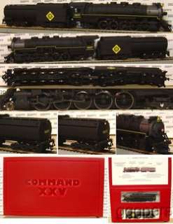 HO train MEHANO/IHC Santa Fe S1a Steam 2 10 2 Engine ERIE ERR *mint 