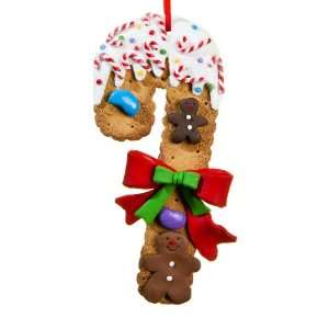 gingerbread ornament candy cane