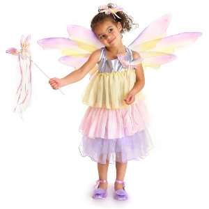  Dawn Fairy Child Costume Size Small (6) Toys & Games