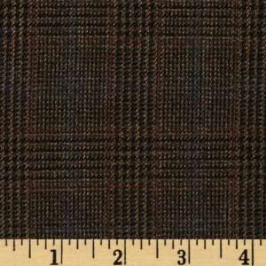  62 Wide Worsted Wool Suiting Audrey Check Multi Fabric 