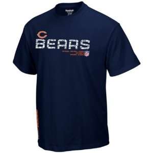  Mens Chicago Bears Navy Sideline Tacon Tshirt Sports 