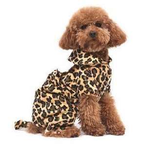  PuppyDog Pet Dress Leopard Fur Pattern Blouse, Four Sizes 