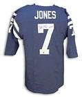 Bert Jones Autographed Throwback Blue Colts Jersey