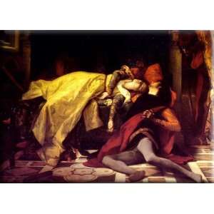  The Death of Francesca da Rimini and Paolo Malatesta 30x21 