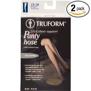   Lites Pantyhose, Queen, Ivory (Pack of 2)