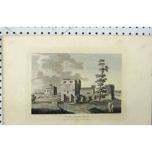  View Upnor Castle Kent England 1783 Bonnor Old Print
