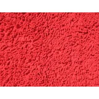  Cotton Chenille Shag Rug 39 x 58 Rug   Red
