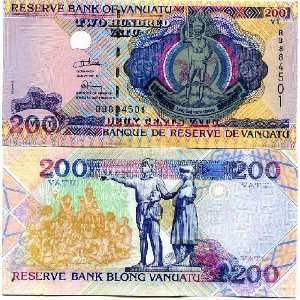  Vanuatu 2007 Uncirculated 200 Vatu 