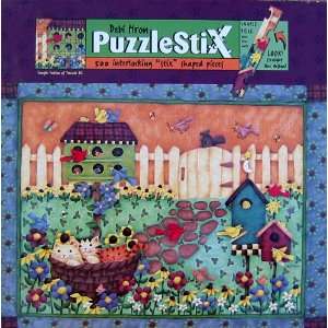  Debi Hron Puzzlestix 500pc. Puzzle Garden Path Toys 