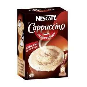 Nescafe Extra Foam Decaf Cappuccino 10 pc.  Grocery 