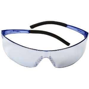  Safety Works 10060862 Chisel Style Blue Mirror Safety Glasses, Light 