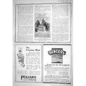 1915 PATRIOTIC MENU CARD PICCADILLY HOTEL BENGERS 