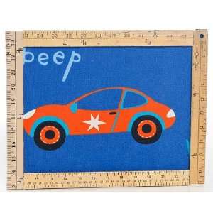 Road Trip Wall Hanging   Sports Car with Rulers