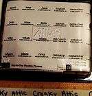 stampin up day to day flexible phrases 24 rubber stamps