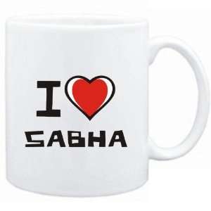  Mug White I love Sabha  Cities