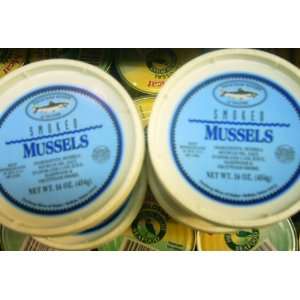 Duck Trap Smoked Mussels16 oz. tub  Grocery & Gourmet Food