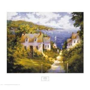  Path to Harbor by Barbara Applegate. Size 25.50 X 20.25 