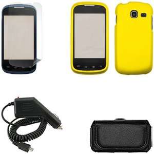  iFase Brand Samsung R730 Combo Rubber Yellow Protective 