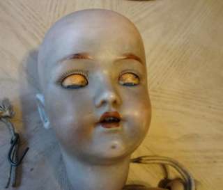 Antique Heinrich Handwerck Halbig Germany Doll Bisque Head 2 1/4 Body 