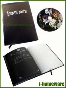 Death Note Cosplay 2 Pcs Notebook CD Note Book X02  