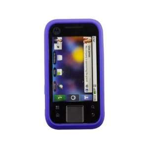  Rubber Coated Plastic Phone Protector Case Dark Blue For 