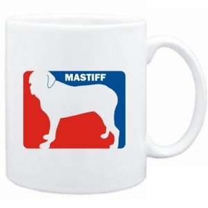  Mug White  Mastiff Sports Logo  Dogs