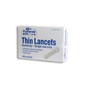  LANCETS   THIN 26G ***KPP Size 100 Health & Personal 