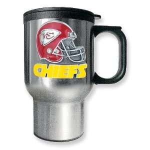 Kansas City Chiefs 16oz Stainless Steel Travel Mug