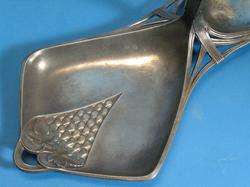 Signed WMF German Silver Art Nouveau Center Tray bowl  