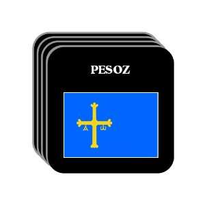  Asturias   PESOZ Set of 4 Mini Mousepad Coasters 