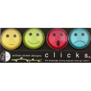 Emoticons 4 Pack Magnets 