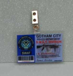 Batman ID Badge   SWAT Division  