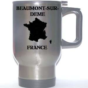  France   BEAUMONT SUR DEME Stainless Steel Mug 