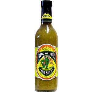 Ring of Fire Tomachillo Hot Sauce, 12.5 fl oz  Grocery 