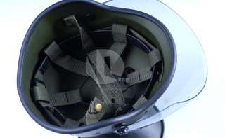 Airsoft M88 PASGT Kelver Swat Helmet w/ Clear Visor (Olive Drab 