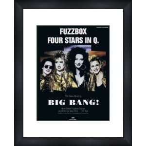  FUZZBOX Big Bang   Custom Framed Original Ad   Framed 