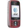 RED PANTECH MATRIX C740 AT&T 3G DUAL SLIDER PHONE  